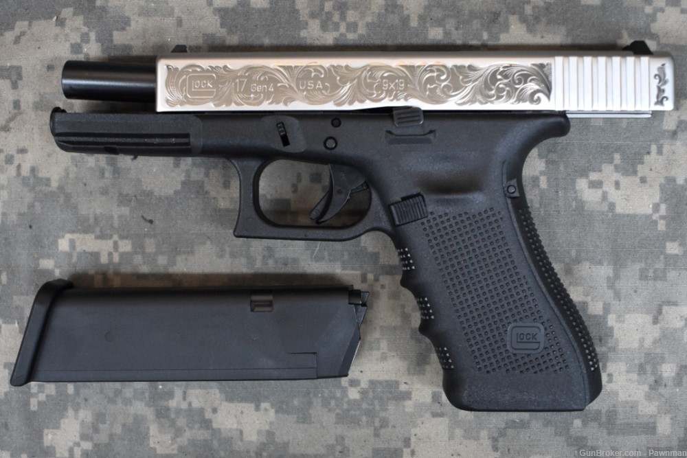 Glock 17 Gen 4 9mm Talos Special Edition Engraved - NEW!-img-14