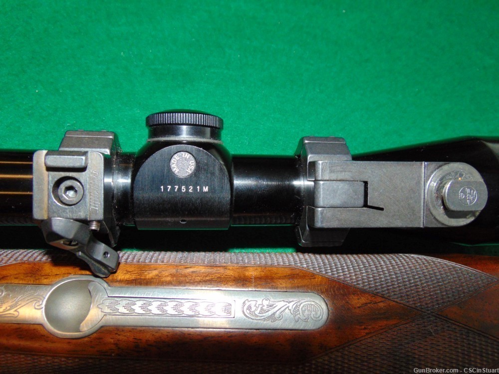 Double Rifle Safari Grade by Chapuis Armes France 7x65Rmm w/ scope, case + -img-44