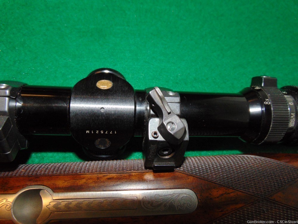Double Rifle Safari Grade by Chapuis Armes France 7x65Rmm w/ scope, case + -img-46