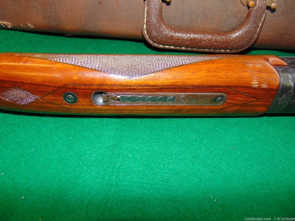 Winchester Model 101 O/U 12 ga SHOTGUN with 3 caliber conversion boxed set-img-9