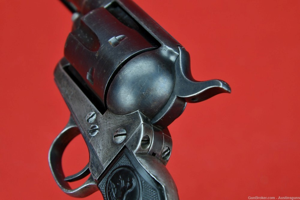 ANTIQUE 1ST Gen Colt Single Action Army - .44-40 - *Black Powder Frame*-img-12