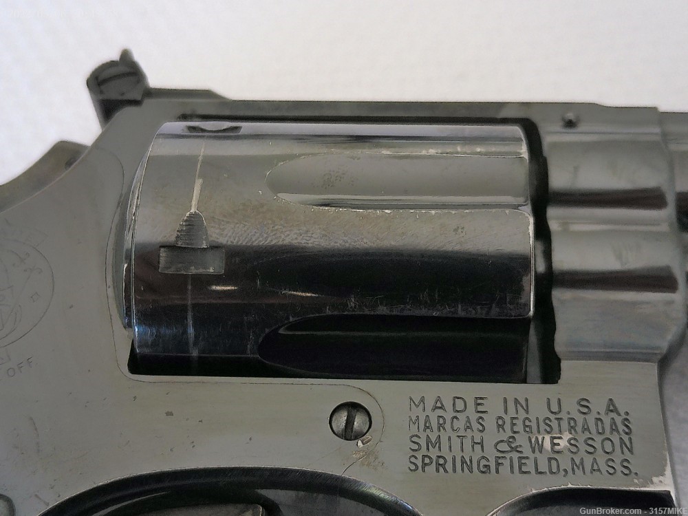 Smith & Wesson Model 19 (no dash) Combat Magnum, .357 Magnum, 4" Barrel-img-21