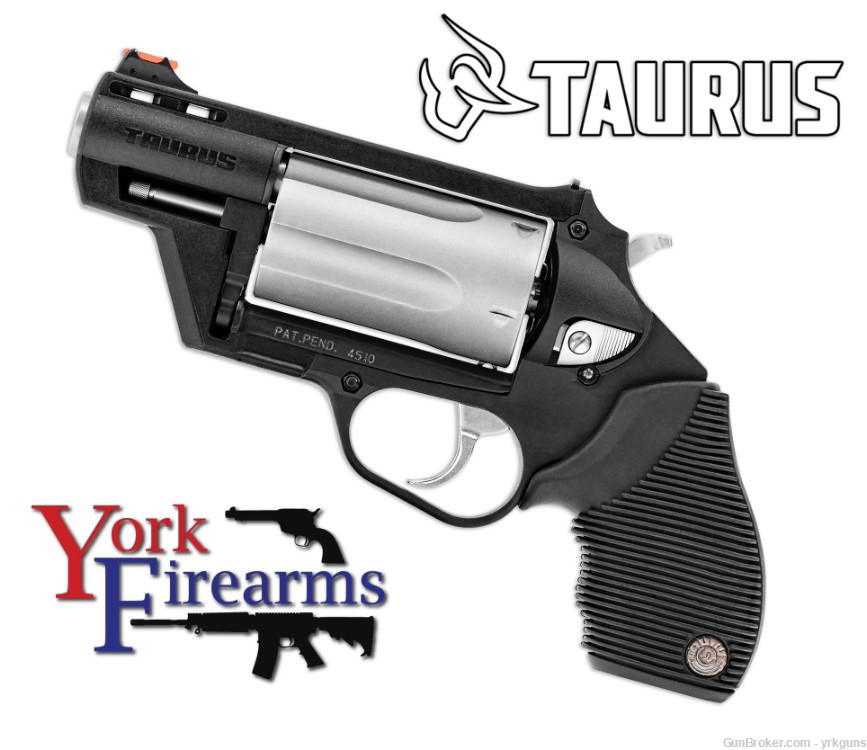 Taurus Judge Public Defender Poly 45COLT/410bore Revolver NEW 2-441029TCPLY-img-0