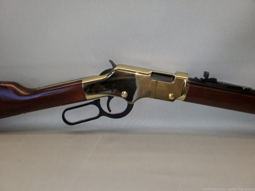 HENRY GOLDEN BOY .22LR LEVER ACTION 20" EXCELLENT CONDITION-img-5