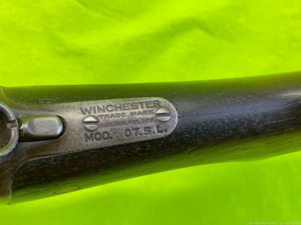 Vintage WInchester 1907 Self Loader 351 WSL Drilled Tapped MFG 1935 Shooter-img-21