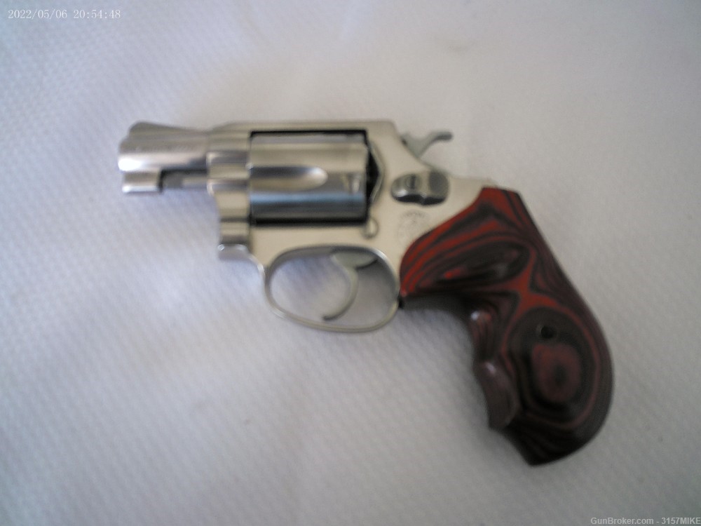 Smith & Wesson Model 60-7 Chief Special Stainless, .38Spl, 2" Barrel-img-0