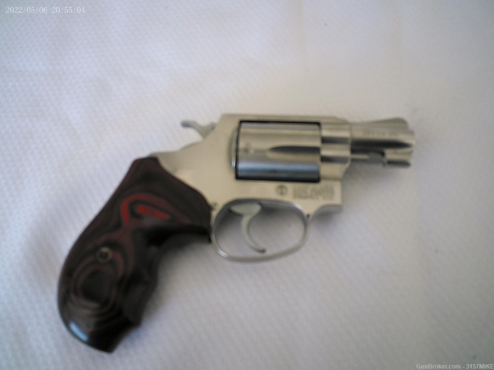 Smith & Wesson Model 60-7 Chief Special Stainless, .38Spl, 2" Barrel-img-1