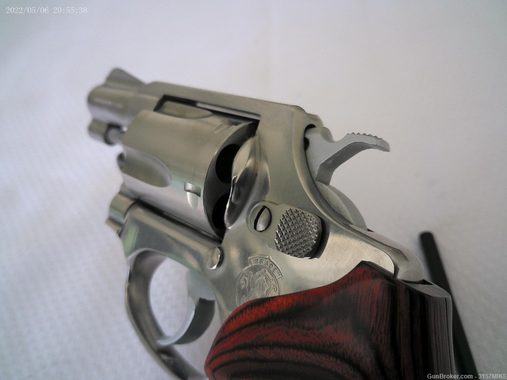 Smith & Wesson Model 60-7 Chief Special Stainless, .38Spl, 2" Barrel-img-5