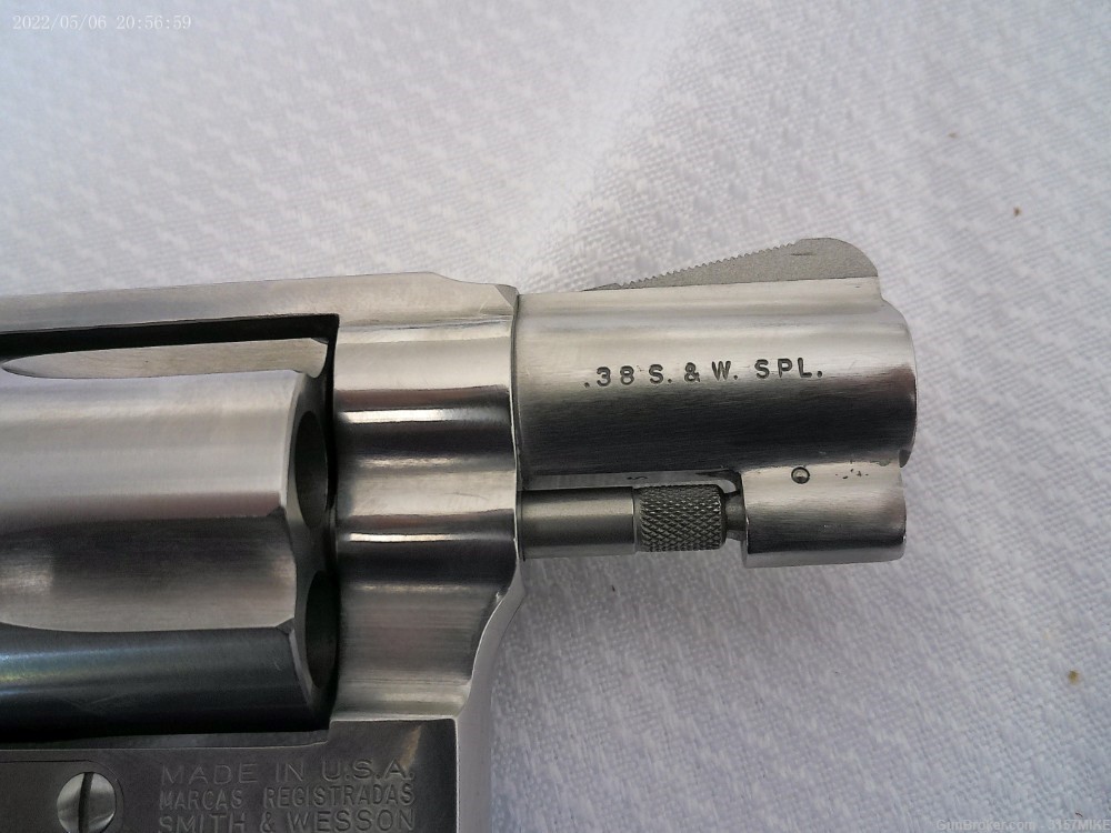 Smith & Wesson Model 60-7 Chief Special Stainless, .38Spl, 2" Barrel-img-14