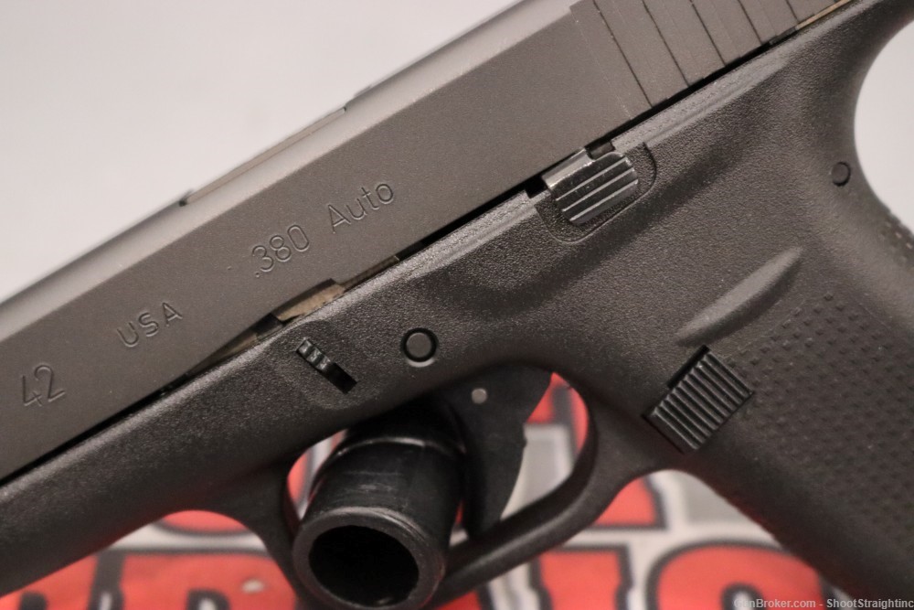Glock G42 .380 ACP 3.25"bbl w/Case-img-11