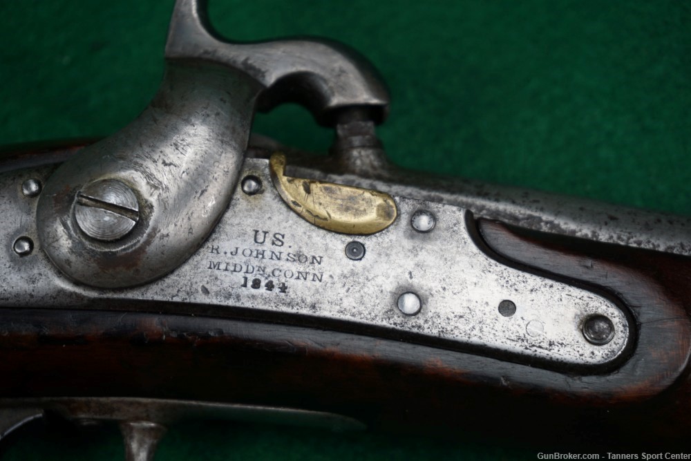Original R Johnson 1836 / 1844 Tower Percussion Pistol .54cal No Reserve-img-14