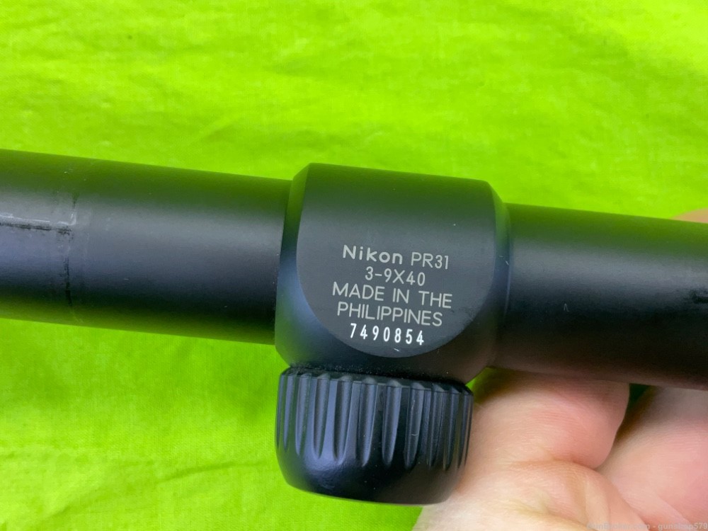 Nikon Prostaff 3-9x40 Variable BDC Duplex 40MM Matte Click Adjustments-img-7