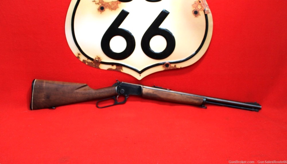 Marlin 39A Golden Mountie Rifle .22 L/S/LR Lever Action Rifle "JM" 1958-img-0
