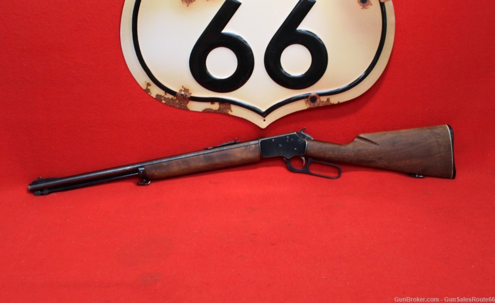 Marlin 39A Golden Mountie Rifle .22 L/S/LR Lever Action Rifle "JM" 1958-img-1