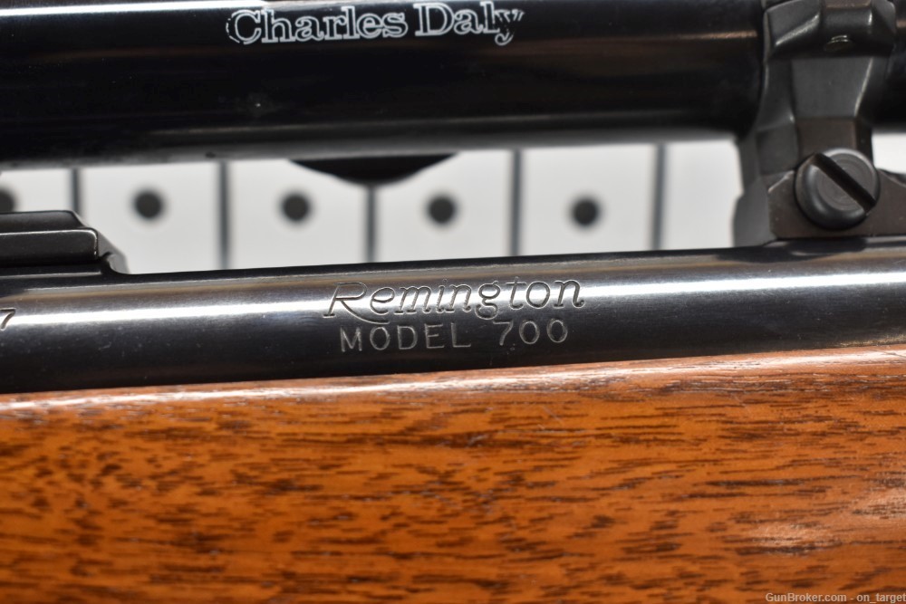 Remington 700 7mm Rem Mag 24" Charles Daly 4-12X MFG 1996-img-19