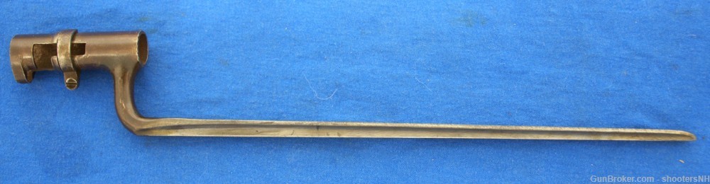 Cut-down U.S. Model 1873 Trapdoor Bayonet  Cadet Military School-img-0