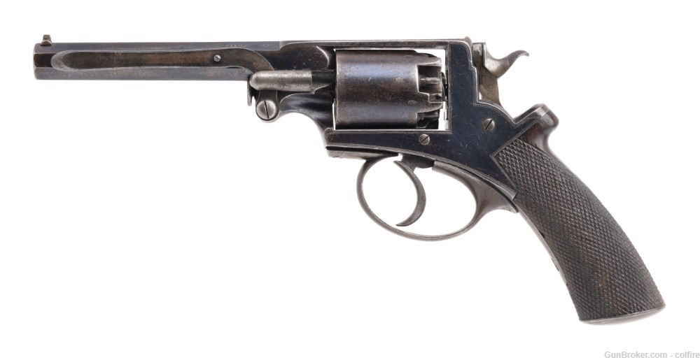 English Adams Patent .45 Caliber 5-Shot Revolver (AH4888)-img-0
