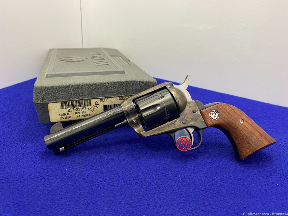 1999 Ruger Vaquero .44 Mag Blue 4 5/8" *INCREDIBLE WESTERN STYLE SIDEARM*-img-2