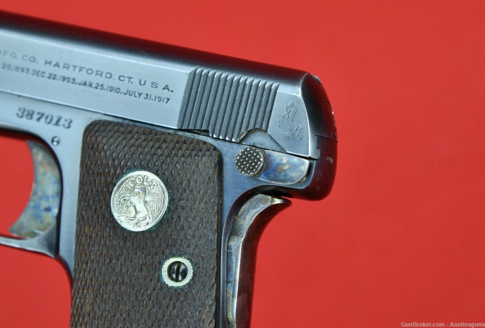 STUNNING Colt Model 1908 Vest Pocket - .25 ACP - *W/ ORIG. BOX*-img-18
