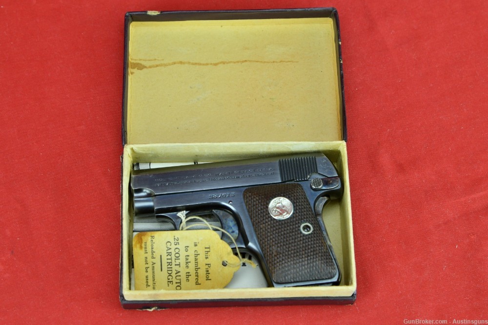 STUNNING Colt Model 1908 Vest Pocket - .25 ACP - *W/ ORIG. BOX*-img-7