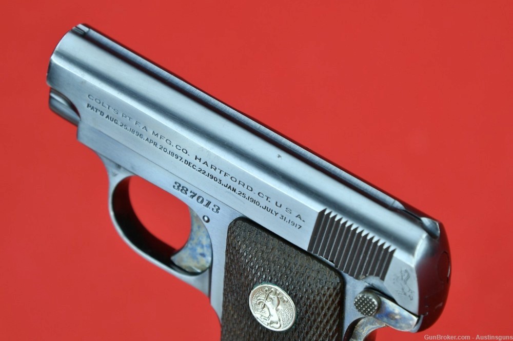 STUNNING Colt Model 1908 Vest Pocket - .25 ACP - *W/ ORIG. BOX*-img-17