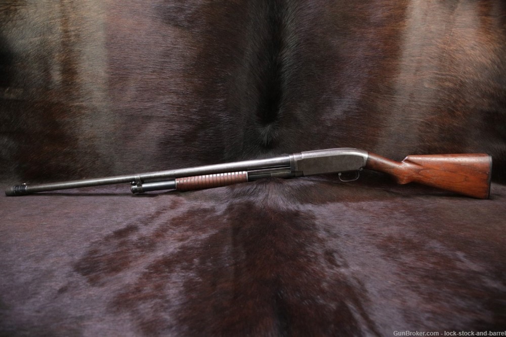 Winchester Model 12 1912 Takedown Poly Choke 12 Gauge Pump Shotgun C&R-img-8