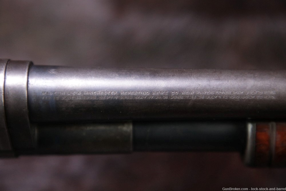 Winchester Model 12 1912 Takedown Poly Choke 12 Gauge Pump Shotgun C&R-img-24