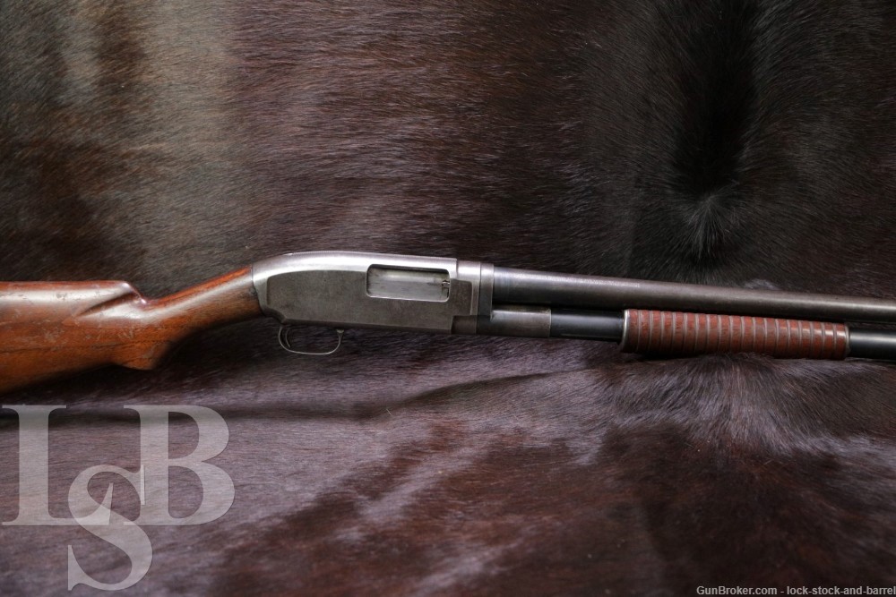Winchester Model 12 1912 Takedown Poly Choke 12 Gauge Pump Shotgun C&R-img-0