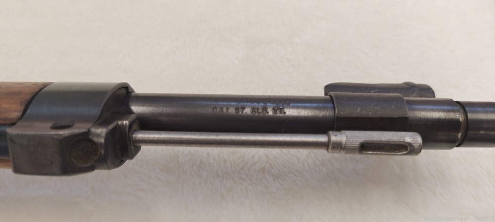 M38 1942 Swedish Mauser 6.5 x 55 Swede Nickle Hood Sight Threaded Barrel-img-21