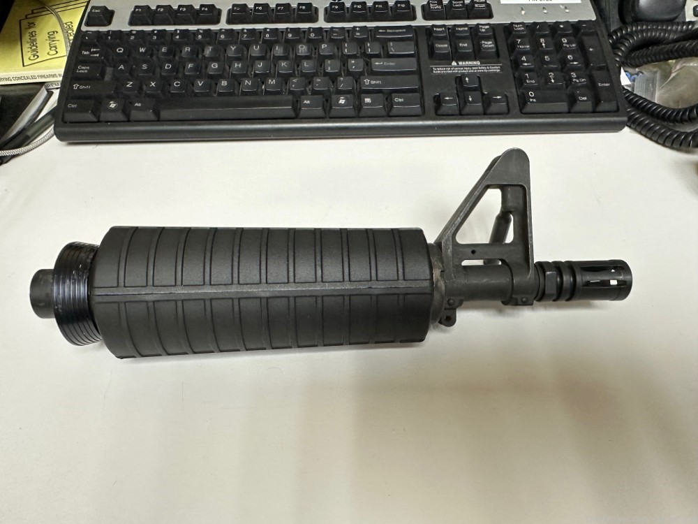 AR15 10.5 inch fluted heavy barrel .223/556 used with handguards-img-3