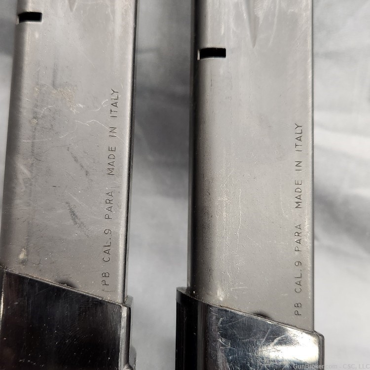 Two Beretta 92 magazines 9mm 20rds each-img-2