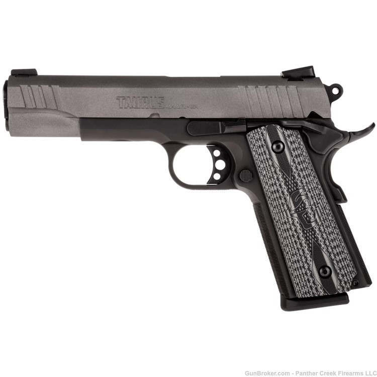 TAURUS 1911 1911FS .45 ACP 5in 8rd Gray Cerakote Semi Pistol 1-191101G-VZ-img-3