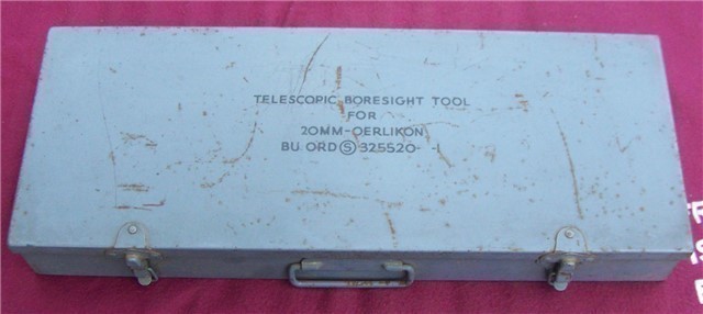20MM-OERLIKON TELESCOPIC BORE SIGHT TOOL BOX-img-1