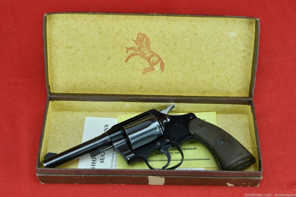 MINTY & EARLY 1952 Colt Cobra - .32 - *W/ ORIGINAL BOX*-img-8
