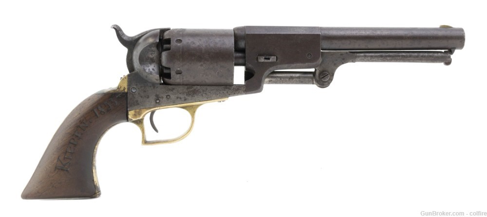 Identified Colt 1st Model “Fluck ” Dragoon (AC143)-img-0