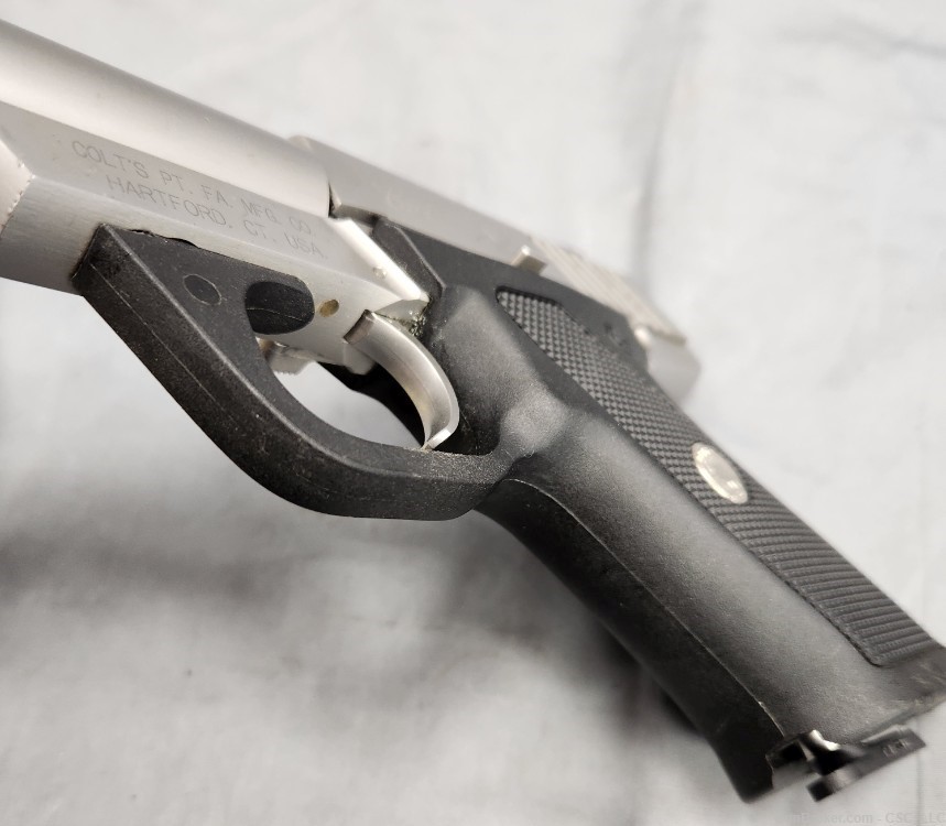 Colt 22 pistol 4.5" 22LR stainless with box-img-4