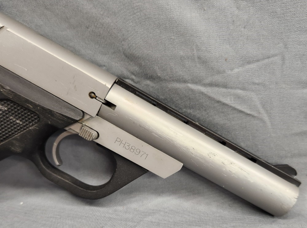 Colt 22 pistol 4.5" 22LR stainless with box-img-13