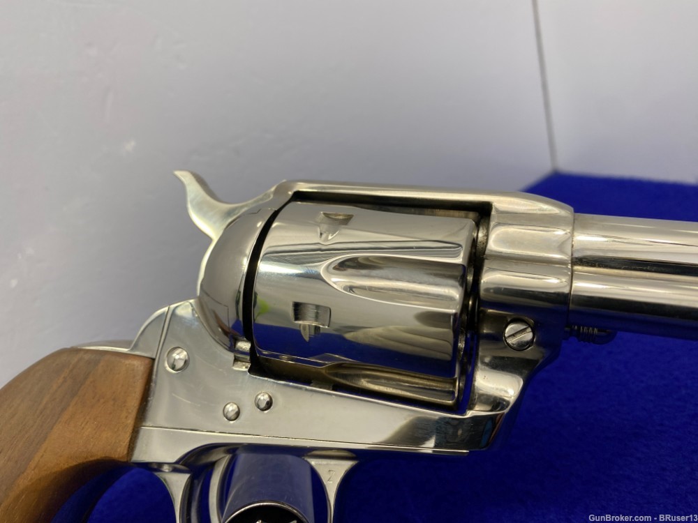 1981 Colt Buntline Single Action Army .44 Special 12" *RARE NICKEL FINISH* -img-35