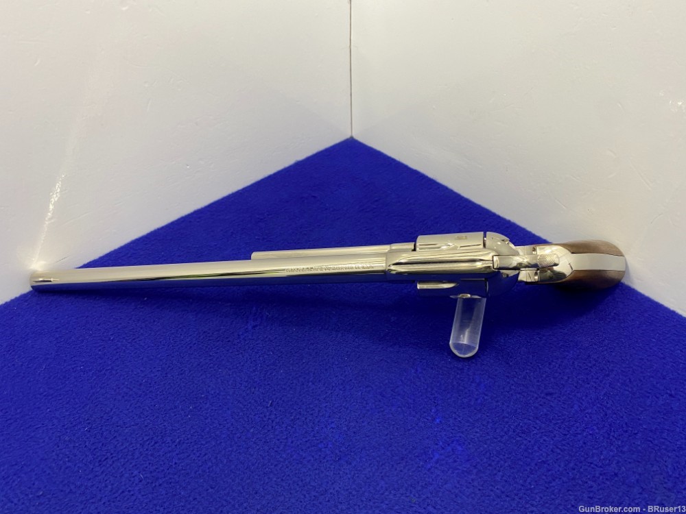1981 Colt Buntline Single Action Army .44 Special 12" *RARE NICKEL FINISH* -img-43