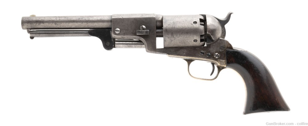 Unusual Colt Dragoon Cut For Stock (AC238)-img-0