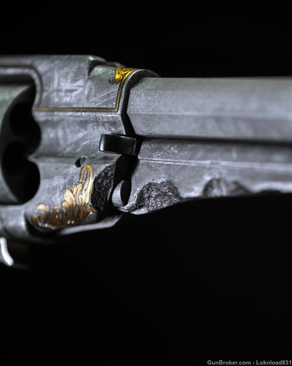 The Space Cowboy, Meteorite & Gold .44 1858 Revolver-img-7
