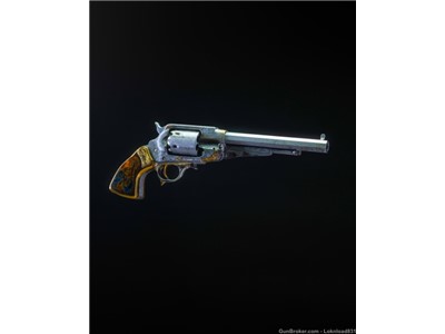 The Space Cowboy, Meteorite & Gold .44 1858 Revolver