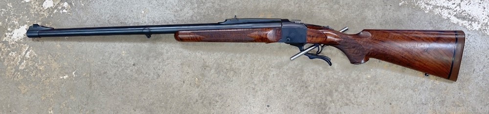 Ruger No.1 Falling Block single shot rifle .450/400 Nitro Express EXCELLENT-img-1