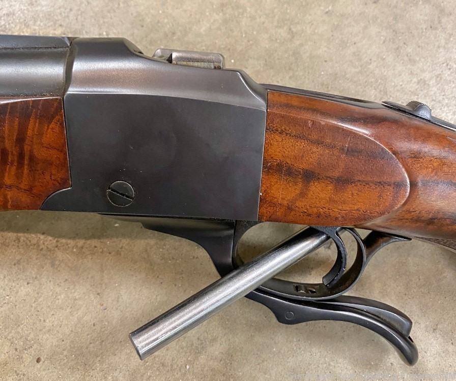 Ruger No.1 Falling Block single shot rifle .450/400 Nitro Express EXCELLENT-img-3