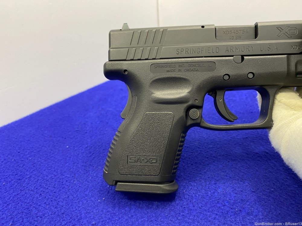 2012 Springfield XD Sub-Compact .40S&W Blk *POWERFUL SUB-COMPACT PISTOL*-img-38