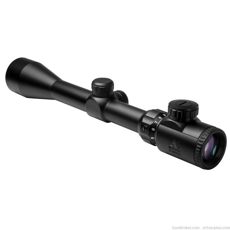 NcStar 3-9x40 illuminated Gun Scope Fits H&K 416 Ruger Precision .22 Rifle-img-2