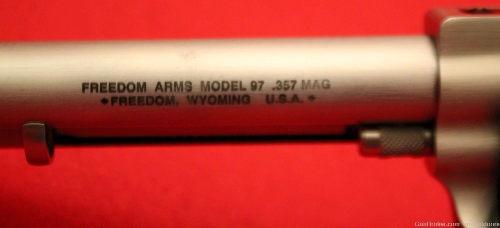 Freedom Arms Model 97 Premier Grade .357 Mag 7.5" barrel 6-shot Revolver.-img-12