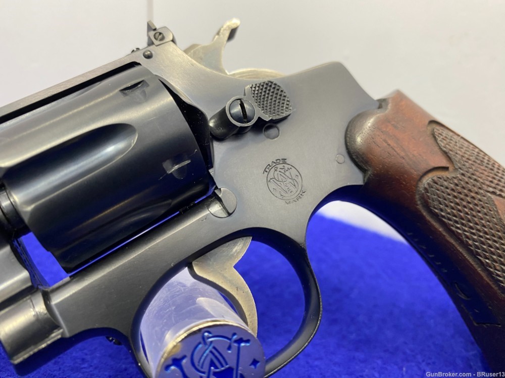 Smith Wesson .22/32 Hand Ejector .22LR Blue 6" *EXCELLENT VINTAGE REVOLVER*-img-6