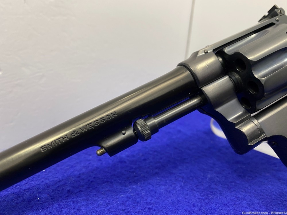 Smith Wesson .22/32 Hand Ejector .22LR Blue 6" *EXCELLENT VINTAGE REVOLVER*-img-12