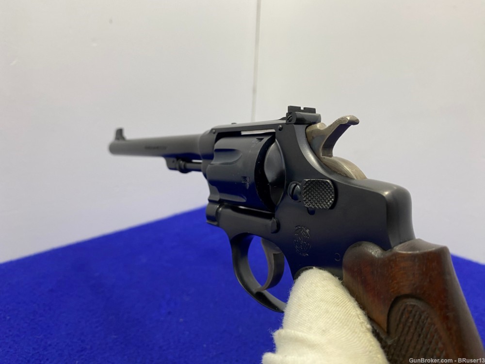 Smith Wesson .22/32 Hand Ejector .22LR Blue 6" *EXCELLENT VINTAGE REVOLVER*-img-42